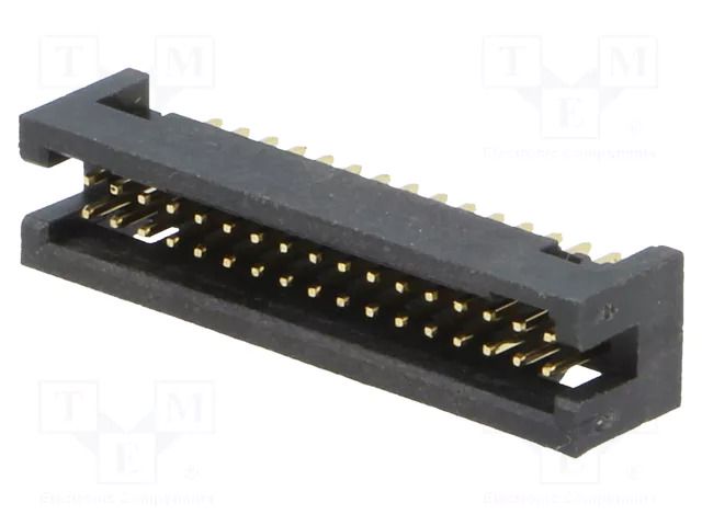 Connector: IDC; socket; male; PIN: 34; straight; THT; 1.27mm CONNFLY DS1031-15-34V8B