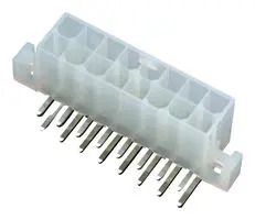 CONN, R/A HEADER, 2POS, 2ROW, 4.2MM 39-29-1027