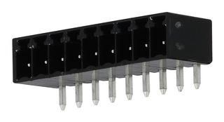 TERMINAL BLOCK, R/A HEADER, 9WAY, TH 39502-1009