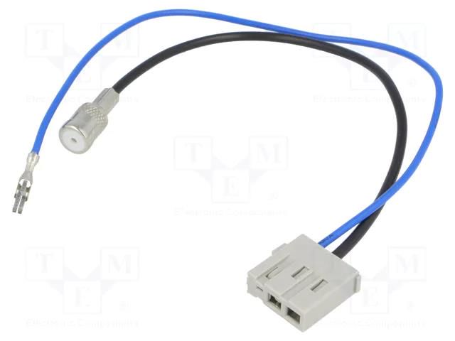 Cable; Car brand: Honda,Infiniti,Nissan; ISO; socket 4CARMEDIA AA-HONDA.03-ISO/F
