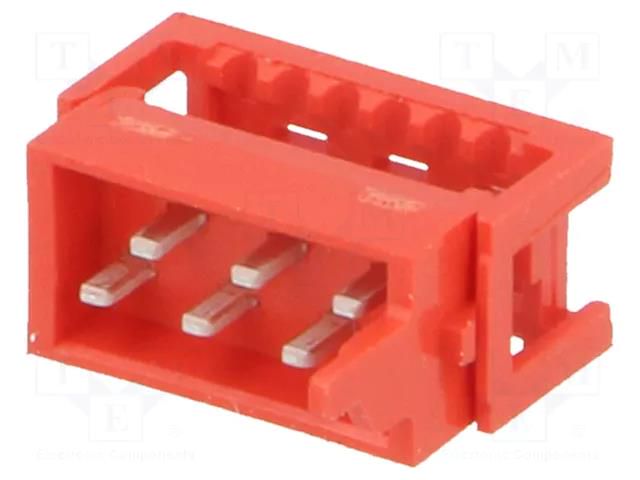 Connector: Micro-MaTch; plug; male; PIN: 6; Micro-MaTch Industrial TE Connectivity AMP-7-215083-6