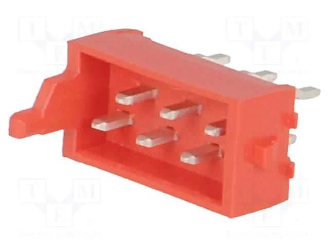 Connector: Micro-MaTch; socket; male; PIN: 6; 1.5A; straight; THT TE Connectivity AMP-7-215464-6