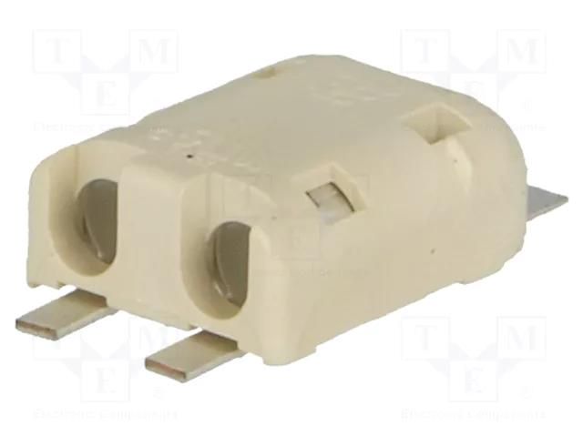 Connector: plug-in; LED Light; Poke-In; 250VAC; SMT; 4A; LCP; ways: 2 TE Connectivity AMP-1954097-1