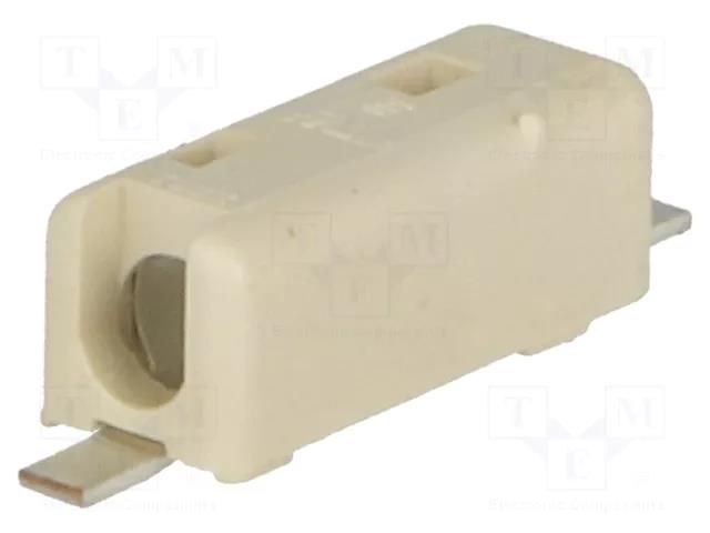Connector: plug-in; LED Light; Poke-In; 250VAC; SMT; 4A; LCP; ways: 1 TE Connectivity AMP-2008563-1