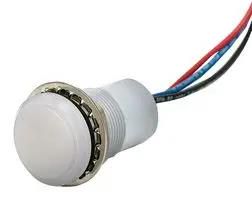 PANEL INDICATOR, RED/BLU, 17.46MM, 30VDC 657-1425-303F
