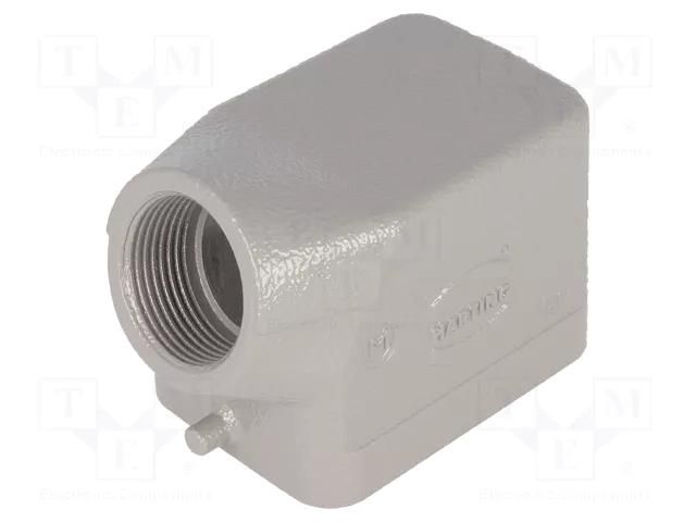 Enclosure for connectors: HDC; size 6B; for cable; Han® B; IP65 HARTING 19300061541