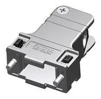 D SUB BACKSHELL, HOOD, 7DEG, SIZE DE 173111-0244