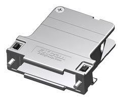 D SUB BACKSHELL, 70DEG, DB, ABS/PC 173111-0332