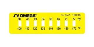 LABEL, TEMP INDICATOR, 42X10MM, RED/WHT 8MA-230/110