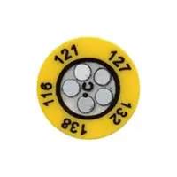 LABEL, NON-REVERSE ROUND, 5PT, 54DEG C TL-C5-105-10