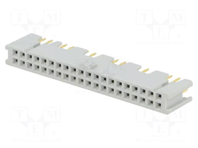 Connector: IDC; socket; female; PIN: 40; straight; 3A; THT; 2.54mm 3M 8540-4500PL