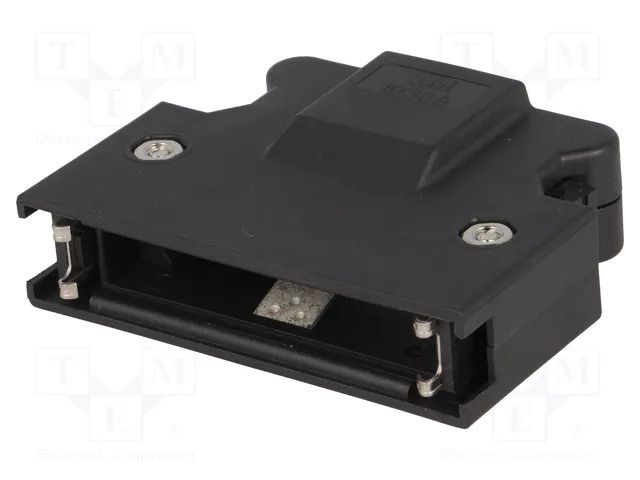 Plug case; PIN: 50; Locking: latch; for cable; Mini D Ribbon 3M 10350-52F0-008