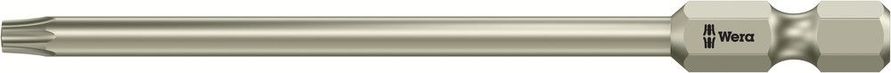 3867/4 TORX® BO bits with bore hole, stainless, TX 15x89, Wera 05071090001
