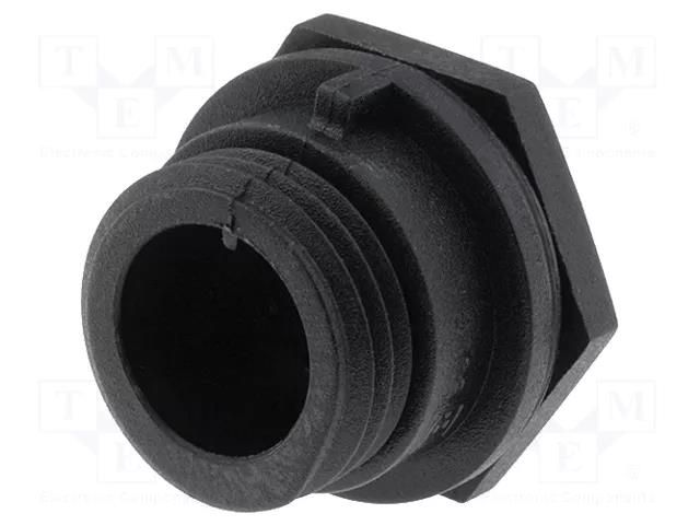 Connector: circular; socket; male; PIN: 8; w/o contacts; IP68; 125V BULGIN PX0412/08P