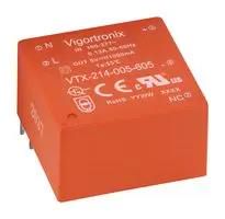 POWER SUPPLY, AC-DC, 12V, 0.416A VTX-214-005-612