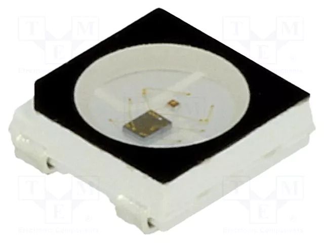 Programmable LED; RGB; SMD; 5050,PLCC4; 3.7÷5.3VDC; 5x5x1.6mm WORLDSEMI WS2812B-B