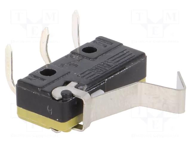 Microswitch SNAP ACTION; 5A/250VAC; SPDT; ON-(ON); Pos: 2; XC; IP40 SAIA-BURGESS XCG12-L1