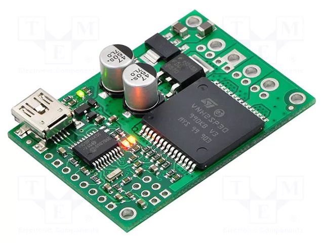 DC-motor driver; VNH2SP30; 20kHz; PWM; 12A; Uin mot: 6÷16V; Ch: 1 POLOLU POLOLU-1393