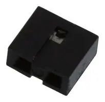 JUMPER, CONNECTOR, 2POS, 1ROW, 2MM, BLK 86730-301LF