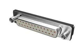 D-SUB CONN, R/A PLUG, DE, 9P, PANEL D09P13B4PA00LF