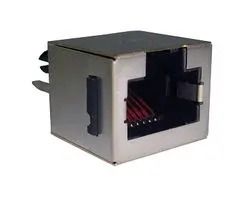 RJ45 CONN, JACK, 8P8C, TH RJE061881120H