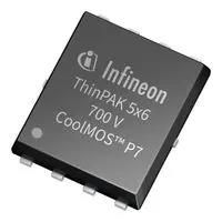 MOSFET, N-CH, 700V, 3.9A, THINPAK 5X6 IPLK70R1K4P7ATMA1