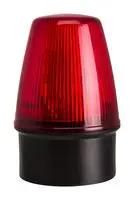 BEACON, RED, CONTINUOUS/FLASHING, 30V LED100-02-02