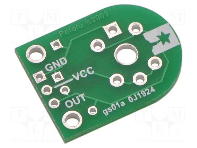 Sensor: sensor adapter; gas sensors,MQ; 150mA POLOLU POLOLU-1479