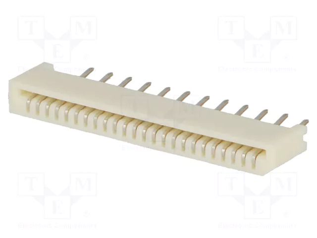 Connector: FFC/FPC; THT; 50V; 500mA; Easy-On; PIN: 24; tinned; 1mm MOLEX MX-52806-2410