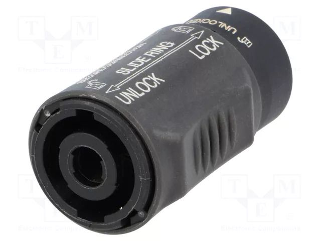 Adapter; PIN: 4; for cable; 30A; 250V; speakON NEUTRIK NTR-NL4MM