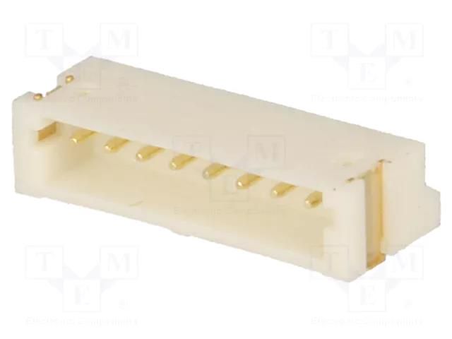 Connector: wire-board; socket; male; PIN: 8; 1A; Urated: 100V; SMT JOINT TECH NX1501-08SMR