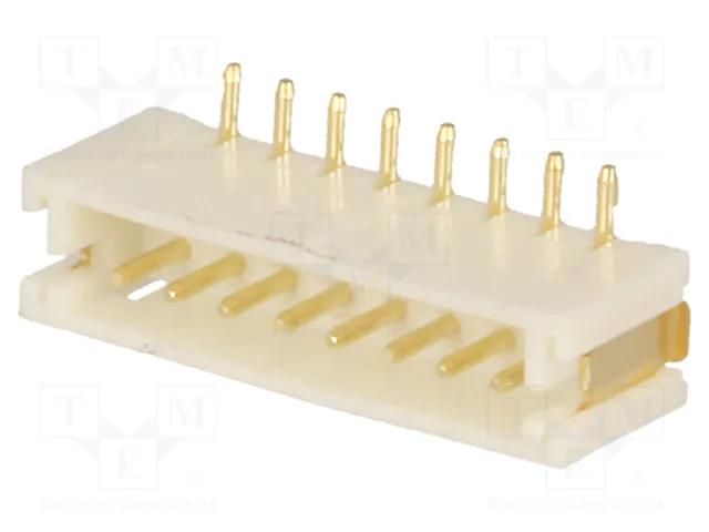 Connector: wire-board; socket; male; PIN: 8; 1A; Urated: 100V; SMT JOINT TECH NX1501-08SMS