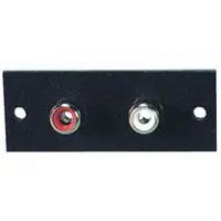 Dual Chassis Mount RCA Jack 27-955