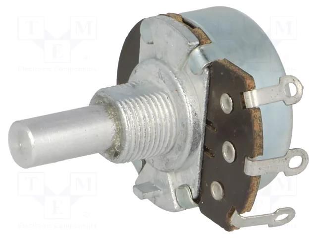 Potentiometer: shaft; single turn; 470Ω; 500mW; ±20%; soldered; 6mm TELPOD PR246-470R-A-P1