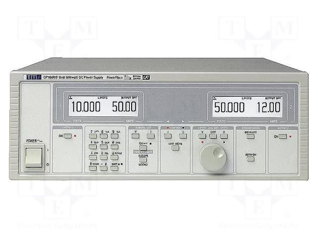 Power supply: laboratory; switching,multi-channel; 0÷80VDC; QPX AIM-TTI QPX600D