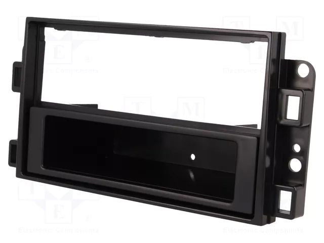 Radio frame; Chevrolet; 2 ISO; black 4CARMEDIA RAM-40.203