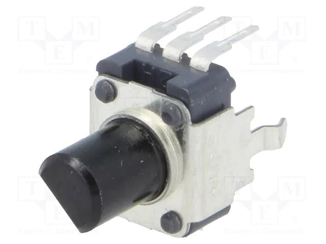 Potentiometer: shaft; single turn,vertical; 10kΩ; ±20%; 6mm; mono ALPS RK09K1130A6S
