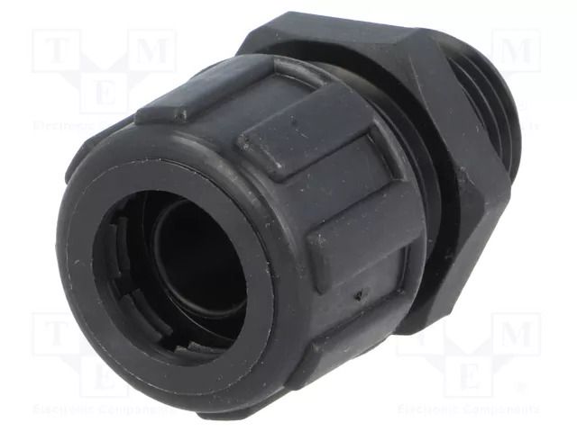 Straight terminal connector; Thread: metric,outside; polyamide LAPP SILVYN-MPC-M16/1