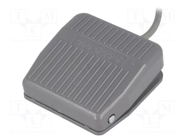 Switch: foot; Stabl.pos: 1; SPDT; 10A/250VAC; Leads: cables; 1m; 7N TEND TFS-201