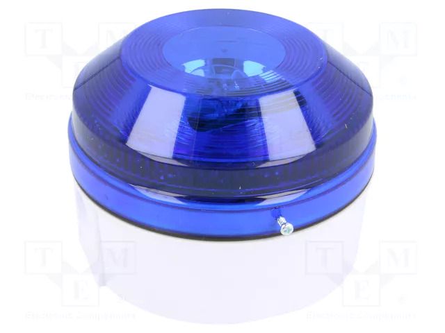 Signaller: lighting; flashing light; blue; X195; 180÷250VAC; IP65 MOFLASH SIGNALLING X195-05WH-03