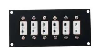 TEMP CONNECTORS: JACK PANELS AND PIECES USHXJP1-18-T