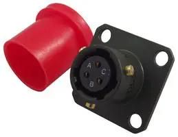 CIRCULAR, RECEPTACLE, 08-33, BOX MOUNT 62GB-12E08-33SN