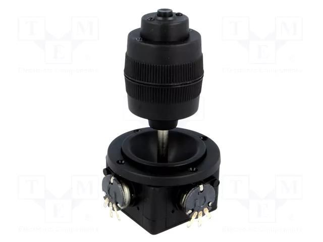 Joystick; 0÷10kΩ±5%,3- axes,FIRE function, 1 x NO contact OMTER TYXN OM400A-M4
