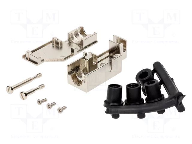 Enclosure for connectors: D-Sub; D-Sub 9pin,D-Sub HD 15pin MH CONNECTORS MHDCMR09-ULP