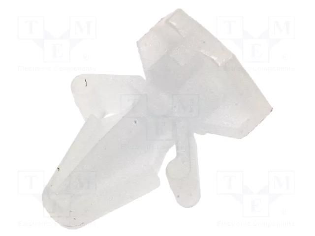PCB distance; L: 5mm; Plate mount.hole dia: 4mm; natural; UL94V-2 KSS WIRING CS-5