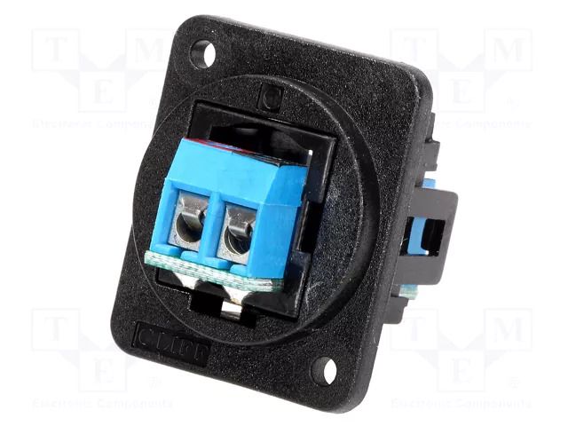 Transition: coupler; FT; 10A; 60V; screw terminal; plastic; 19x24mm CLIFF CP30240X
