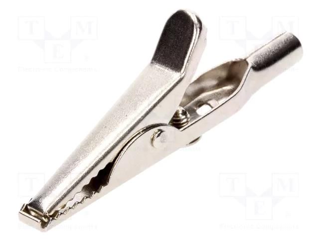 Crocodile clip; 5A; 50VDC; max.15mm; Type: non-insulated DELTRON 303-0000