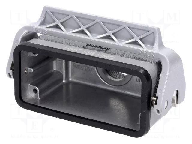 Enclosure for connectors: HDC; size 16B; for cable; Han® HMC HARTING 19302161751