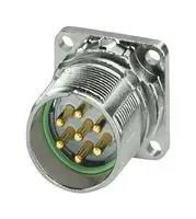 SENSOR CONNECTOR, M23, PLUG, 7POS, PANEL 1629092