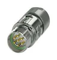 SENSOR CONNECTOR, M23, PLUG, 7POS, CABLE 1629129